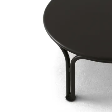 Thorvald SC108 coffee table - Warm black, Ø70 cm - &Tradition