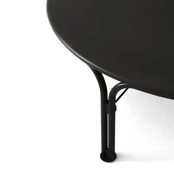 Thorvald SC109 coffee table - Warm black, Ø115 cm - &Tradition