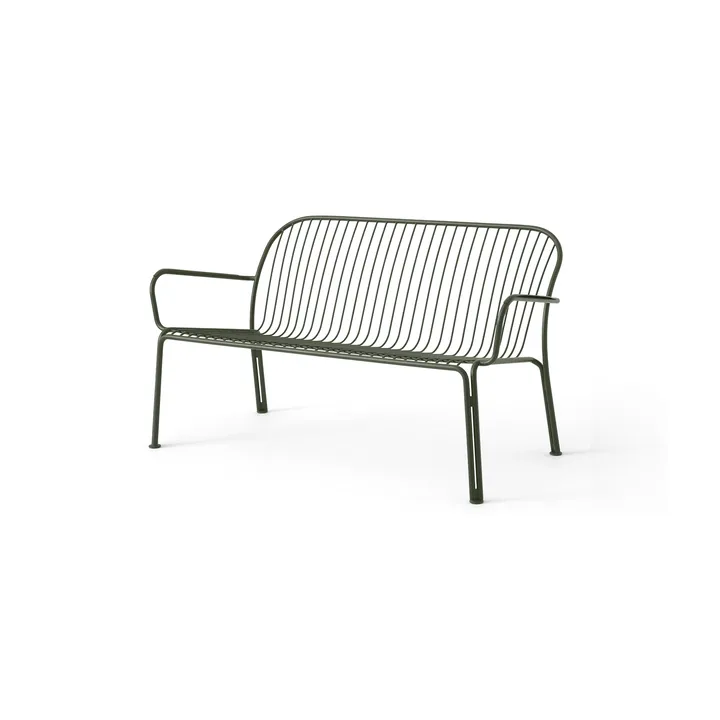 Thorvald SC110 lounge sofa - Bronze green, 143 cm - &Tradition