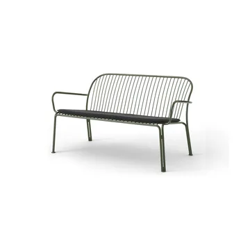 Thorvald SC110 lounge sofa - Bronze green, 143 cm - &Tradition