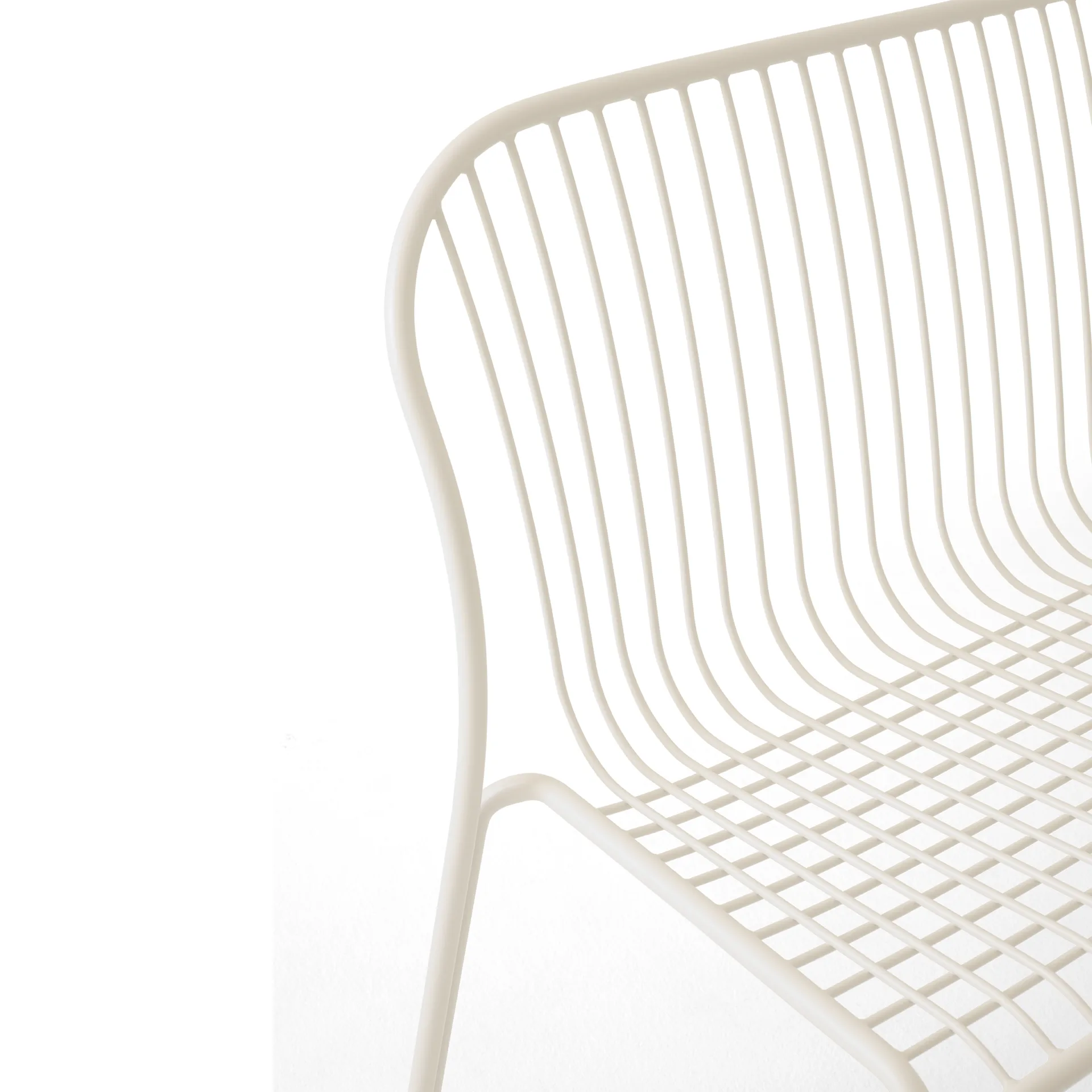 Thorvald SC111 bench, Ivory, 129 cm &Tradition