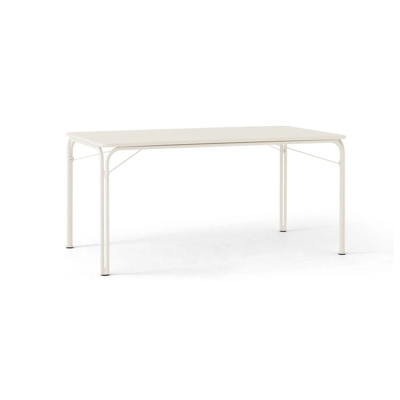 Thorvald SC113 dining table, Ivory, 160 cm &Tradition