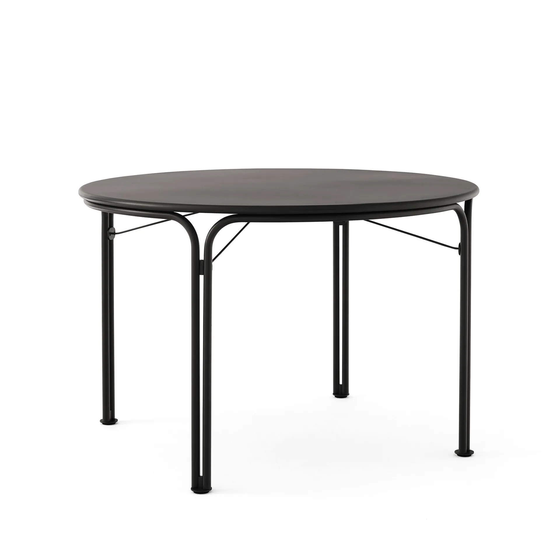 Thorvald SC98 dining table Ø115 cm, Black &Tradition