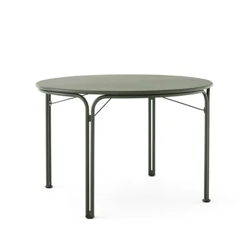 Thorvald SC98 dining table Ø115 cm - Bronze green - &Tradition