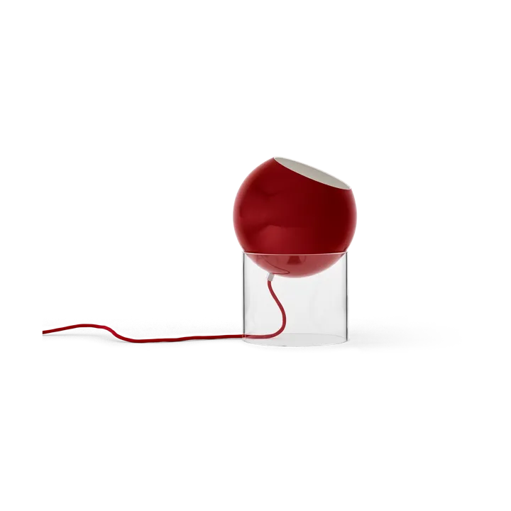 Topan VP13 table lamp 31,5 cm - Clear-vermilion red - &Tradition