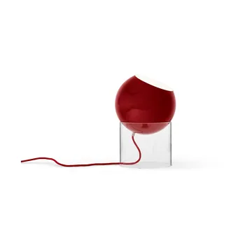 Topan VP13 table lamp 31,5 cm - Clear-vermilion red - &Tradition