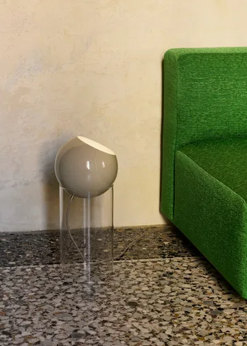 Topan VP14 floor lamp 46,5 cm - Clear-grey beige - &Tradition