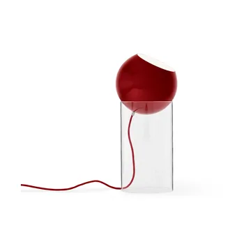 Topan VP14 floor lamp 46,5 cm - Clear-vermilion red - &Tradition