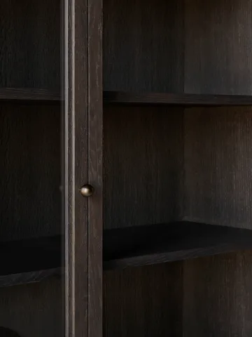 Trace SC88 display cabinet 120x192x40 cm - Dark stained oak - &Tradition