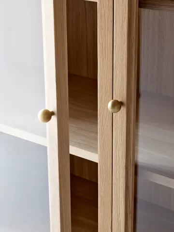 Trace SC88 display cabinet 120x192x40 cm - Natural oak - &Tradition