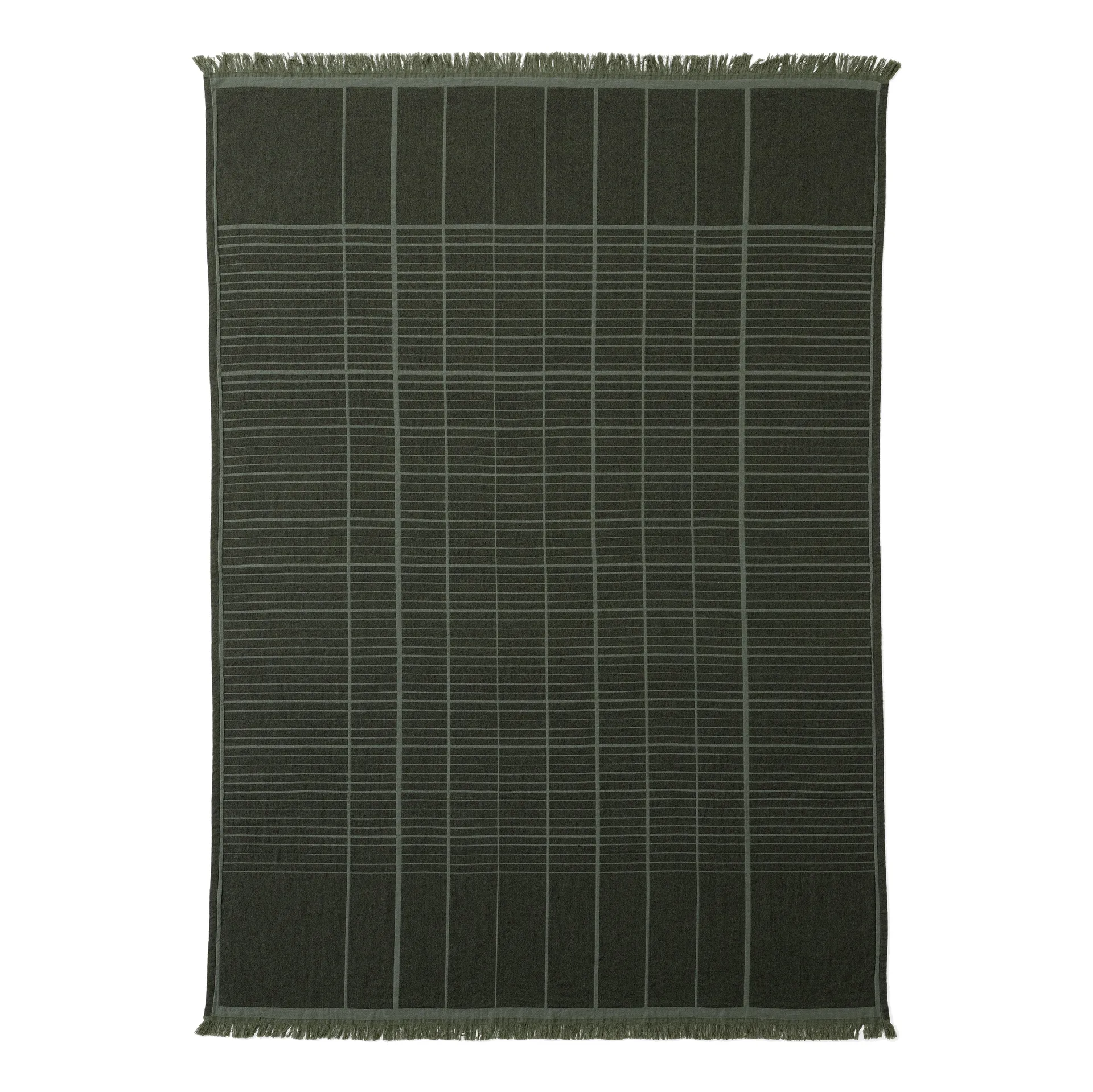 Untitled AP10 throw 150x210 cm, Dark green &Tradition