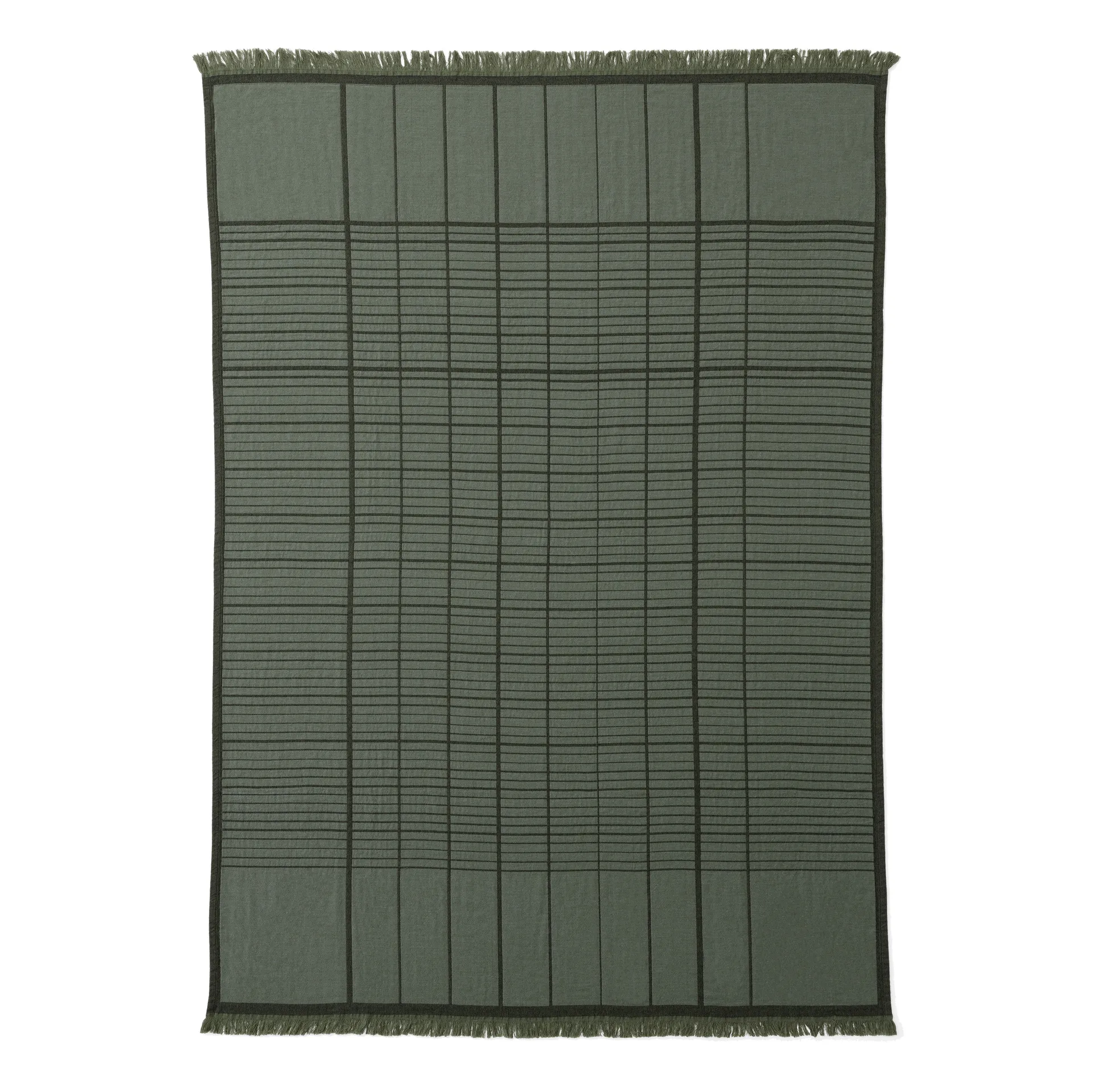 Untitled AP10 throw 150x210 cm, Dark green &Tradition