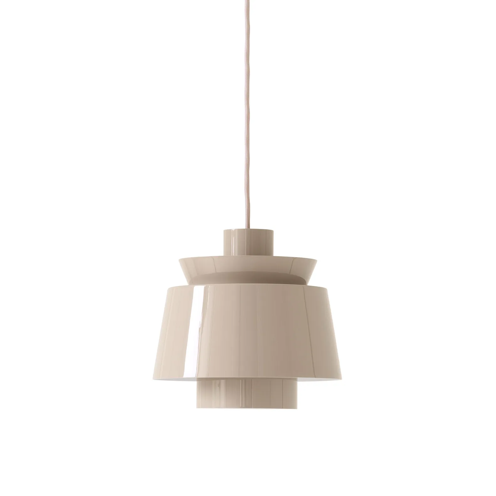 Utzon JU1 pendant, Grey beige, Ø22 cm &Tradition