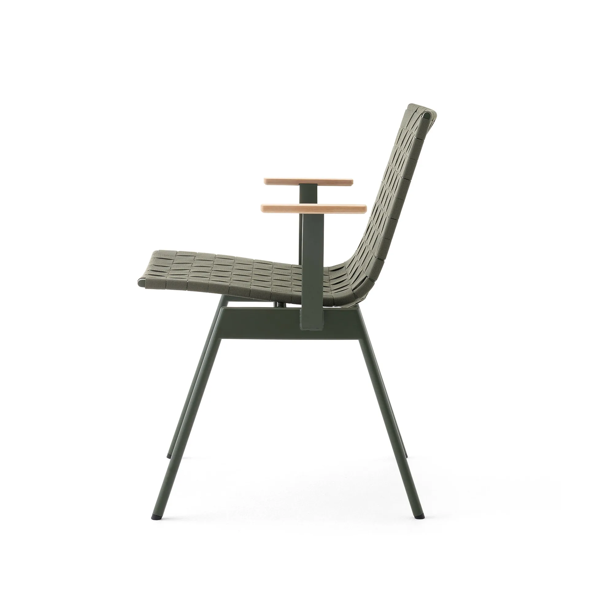 Ville Outdoor AV34 chair, Bronze green &Tradition