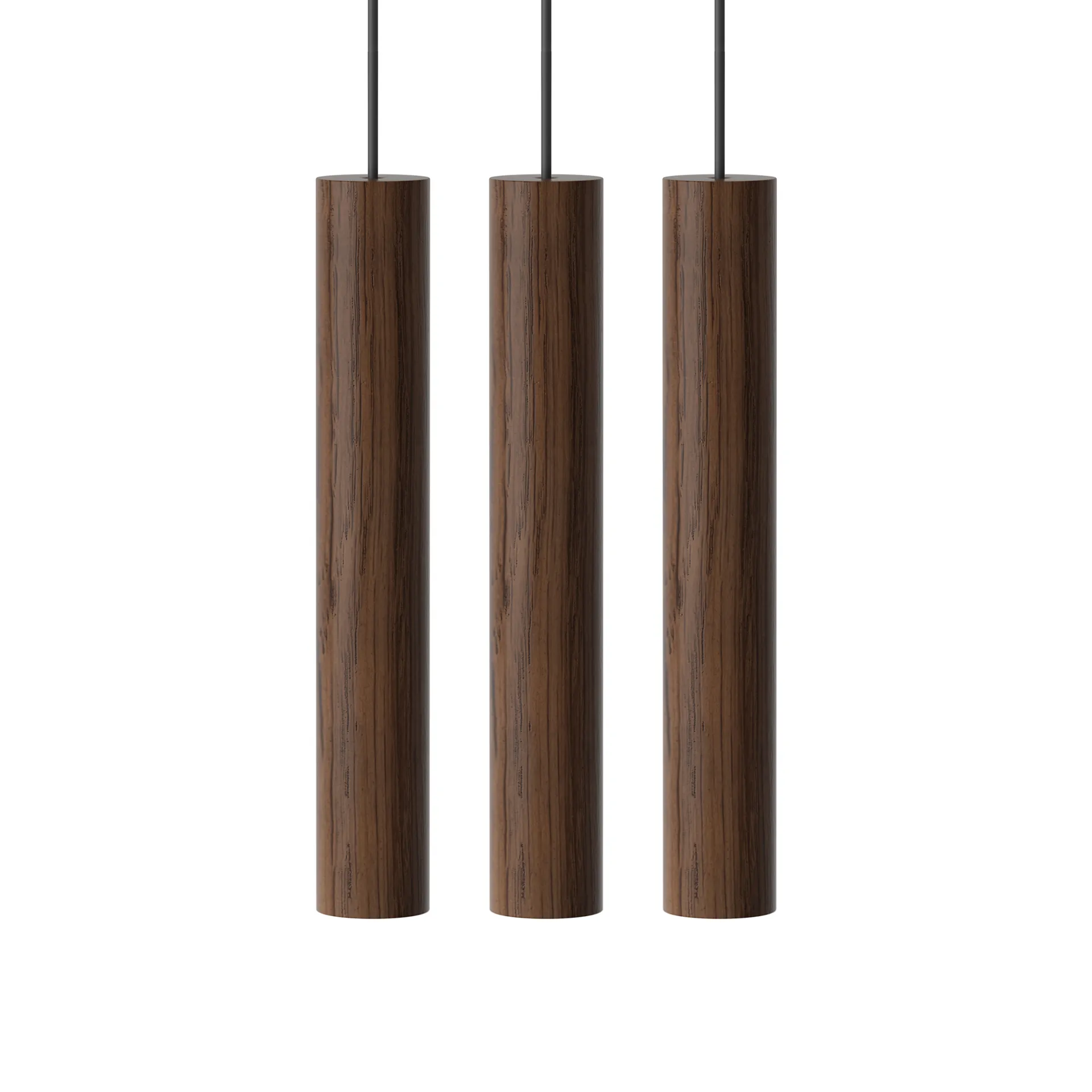 3 Chimes lamp, dark oak Umage