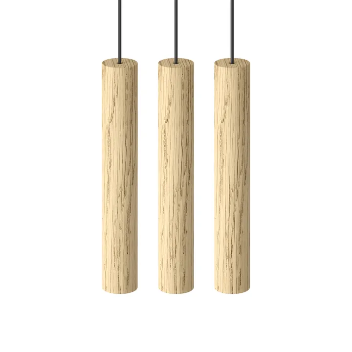3 Chimes lamp - oak - Umage