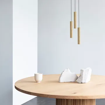 3 Chimes lamp - oak - Umage