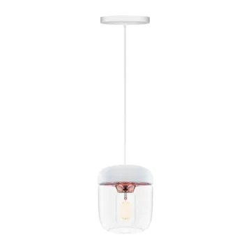 Acorn lamp shade white - polished copper - Umage