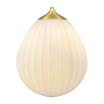 Around The World lamp shade pendant lamp white - Brushed brass - Umage