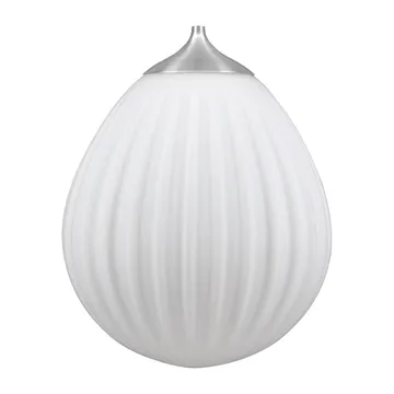Around The World lamp shade pendant lamp white - Brushed steel - Umage