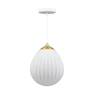 Around The World pendant medium - Brushed brass - Umage