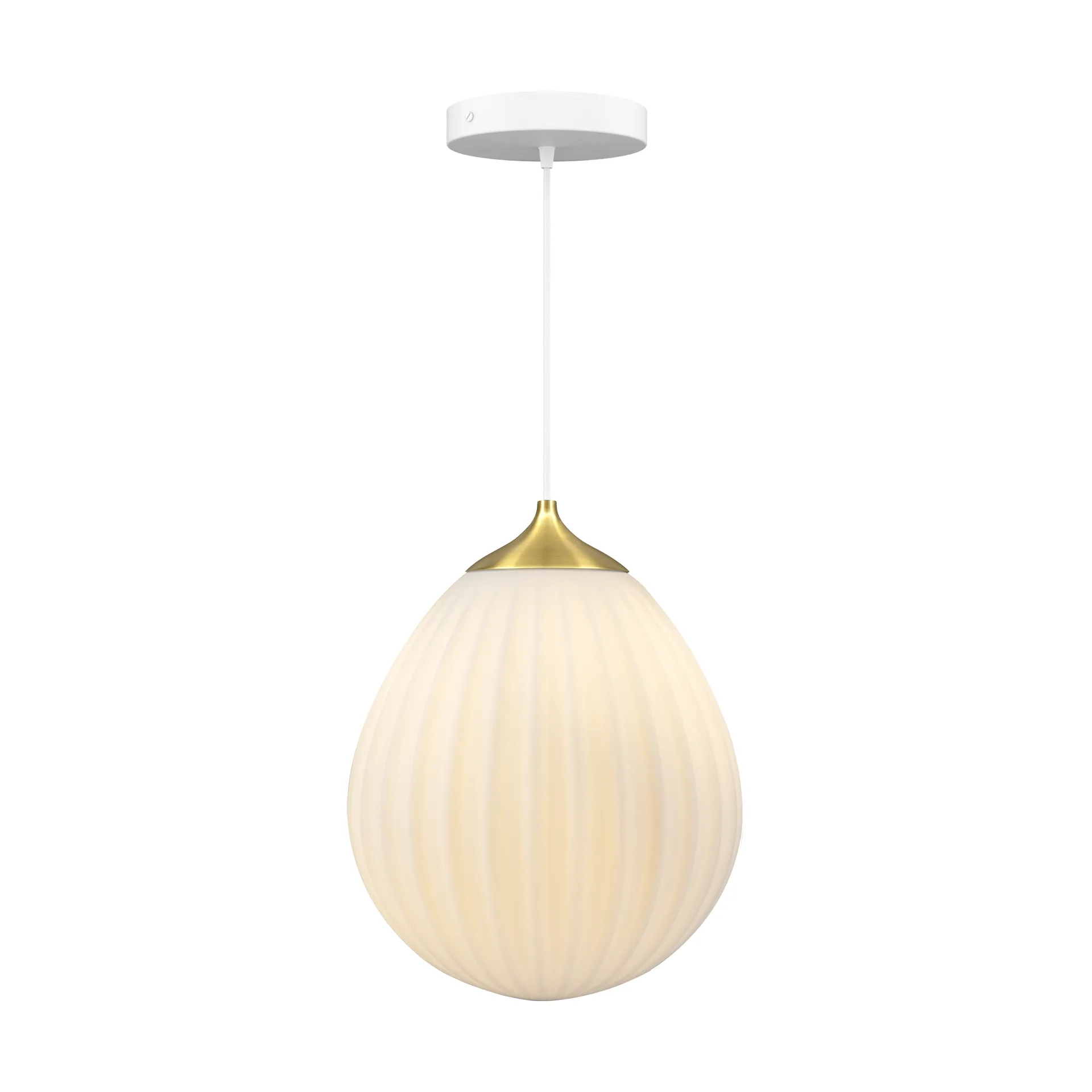 Around The World pendant medium, Brushed brass Umage