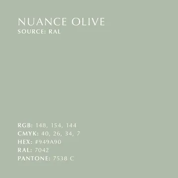 Asteria ceiling lamp - Nuance olive - Umage