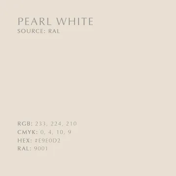 Asteria Micro ceiling lamp - Pearl White - Umage