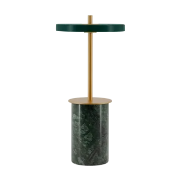 Asteria Move Mini table lamp Ø12x25,5 cm - Green marble - Umage