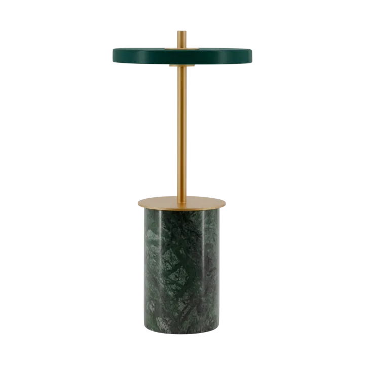 Asteria Move Mini table lamp Ø12x25,5 cm - Green marble - Umage