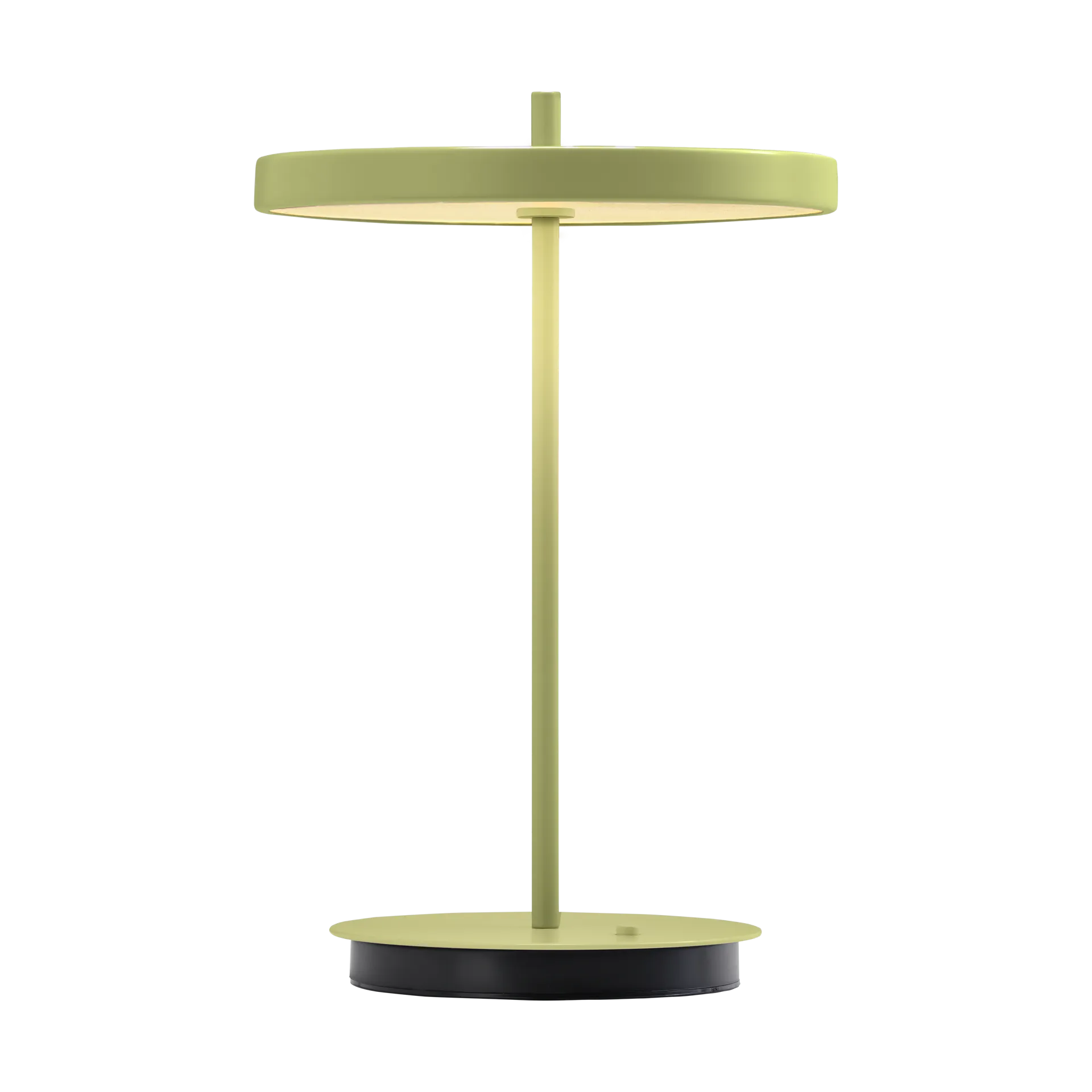 Asteria Move portable table lamp, Monochrome-leaf Umage