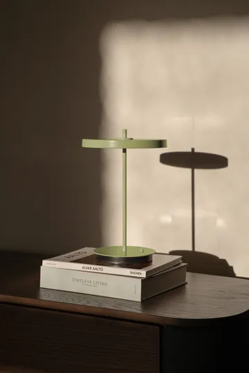 Asteria Move portable table lamp - Monochrome-leaf - Umage