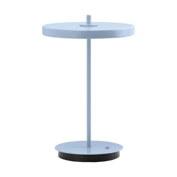 Asteria Move portable table lamp - Monochrome-pale blue - Umage