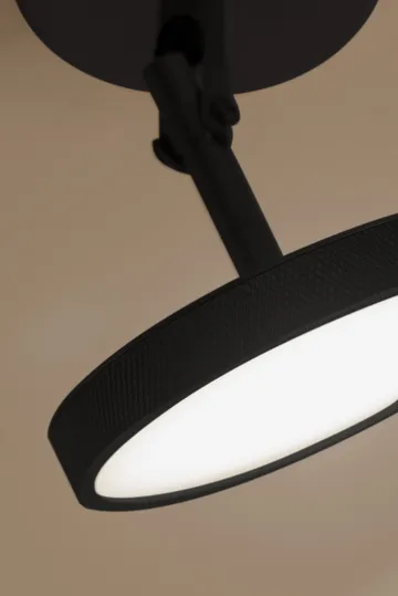 Asteria Spot ceiling and wall lamp Ø12 cm - Black - Umage