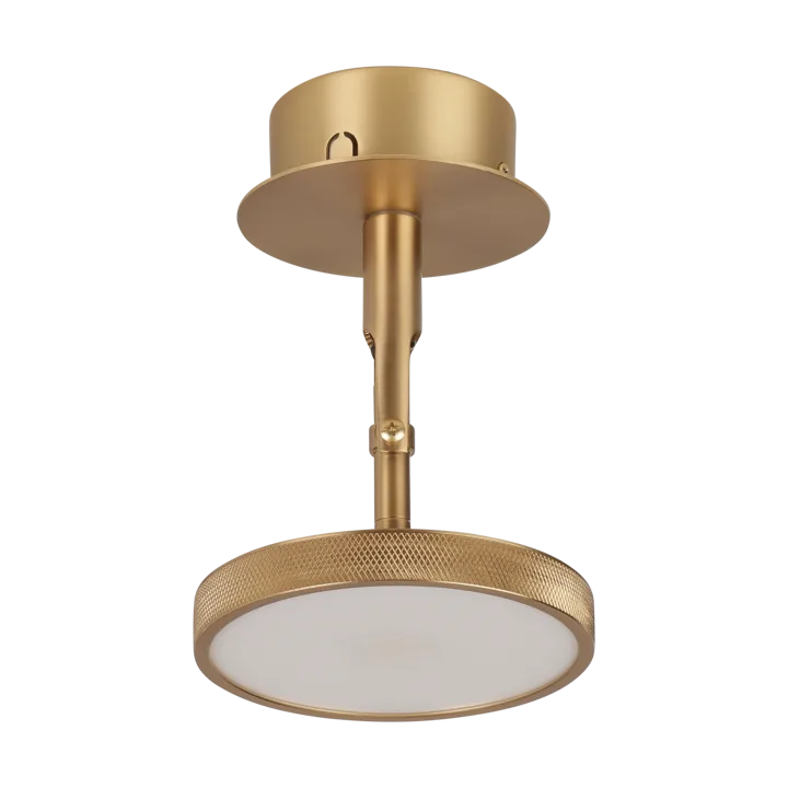Asteria Spot ceiling and wall lamp Ø12 cm - Polished brass - Umage