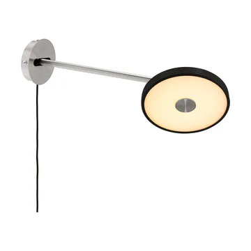 Asteria Wall wall lamp - Long, Black-chrome - Umage
