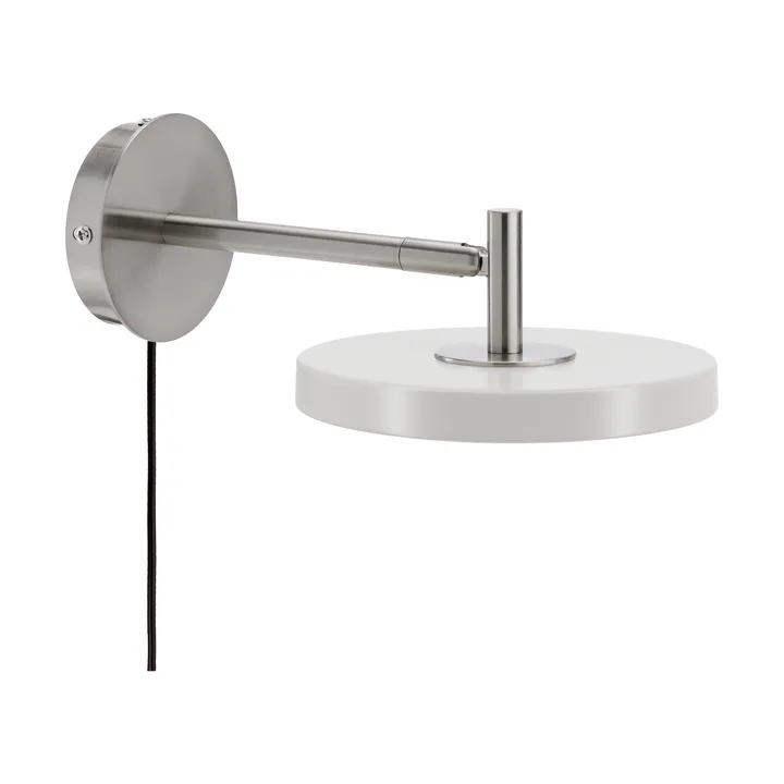 Asteria Wall wall lamp - Short, Nuance mist-chrome - Umage