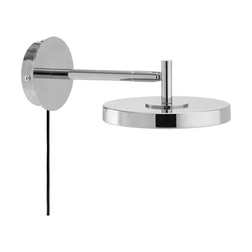 Asteria Wall wall lamp - Short, Polished steel - Umage