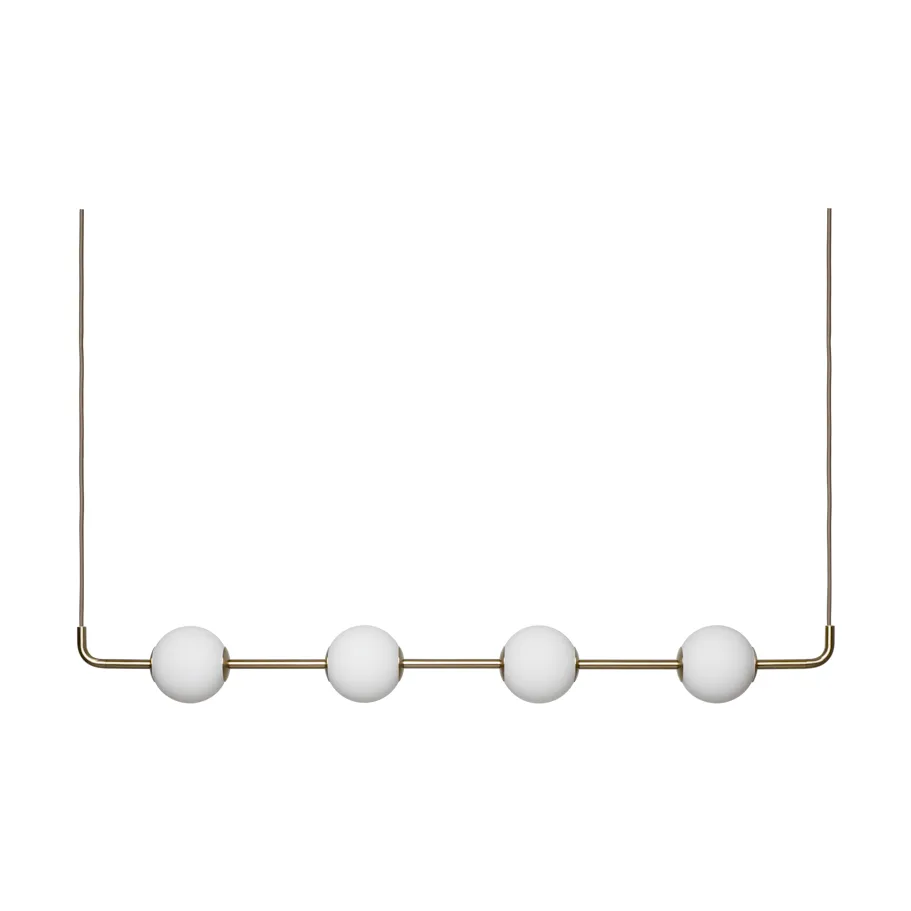 Audrey linear pendant, Brass Umage