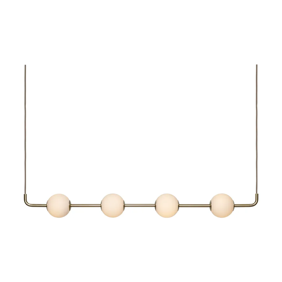 Audrey linear pendant, Brass Umage