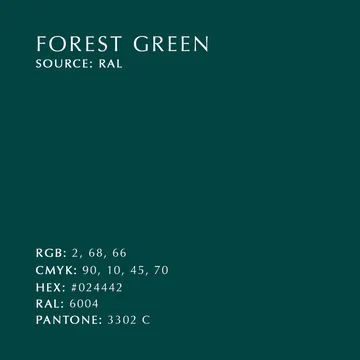 Butterflies hook medium - Forest green - Umage