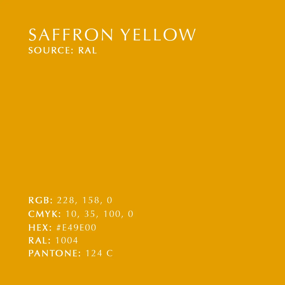 Butterflies hook medium, Saffron yellow Umage