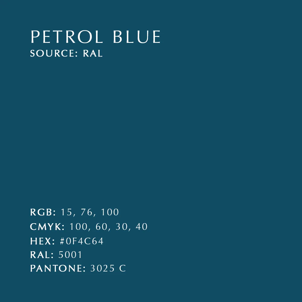 Butterflies hook mini, Petrol blue Umage