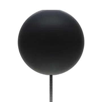Cannonball ceiling cup with cord - black - Umage
