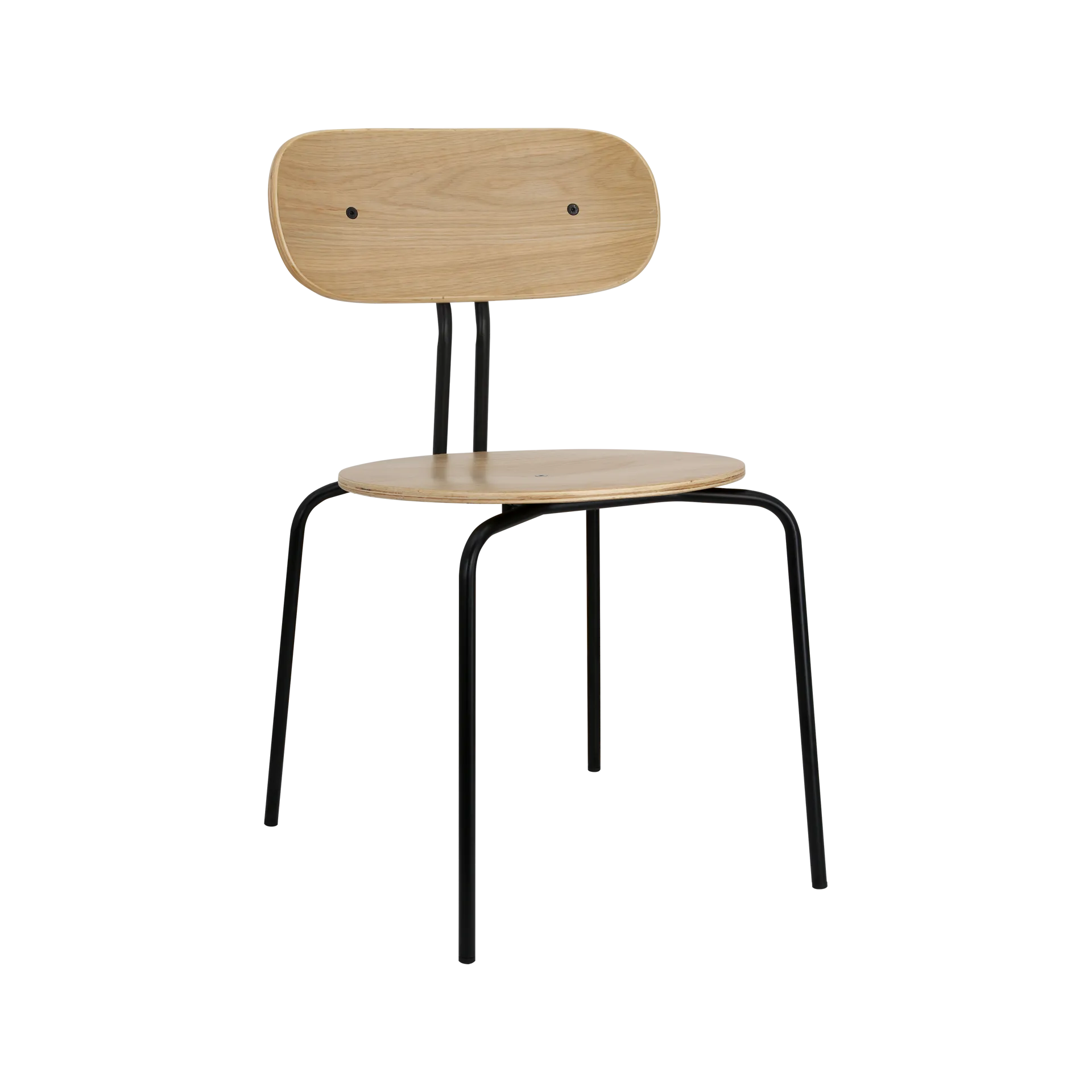 Curious chair, Oak-black legs Umage