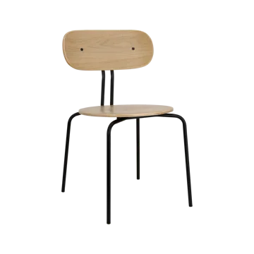 Curious chair - Oak-black legs - Umage