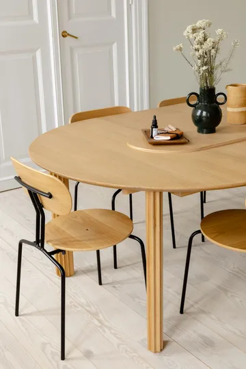 Curious chair - Oak-black legs - Umage