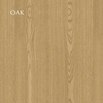 Curious chair - Oak-brass legs - Umage