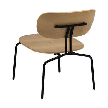 Curious lounge chair - Oak-black - Umage