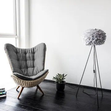Eos lamp shade grey - small Ø 45 cm - Umage